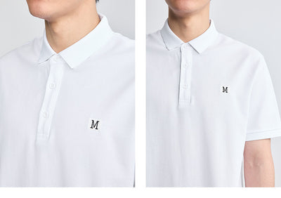 Polo Clásico con Bordado de Letras para Hombre - Image 23