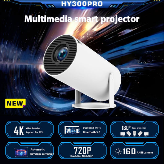 Proyector Portátil HY300 Pro - Cine en Casa de Bolsillo - Image 33