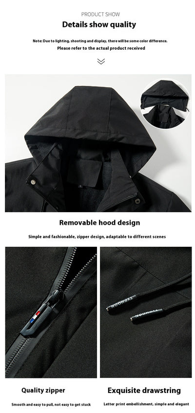 Chaqueta Acolchada Gruesa de Invierno para Hombre - Image 29