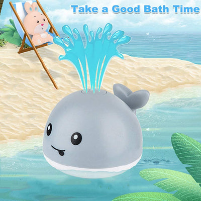 Juguete de Baño Ballena con Rociador Eléctrico por Inducción - Image 40