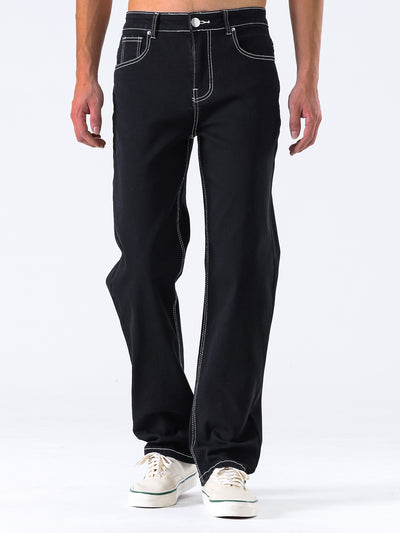 Jeans Rectos Clásicos para Hombre - Estilo Europeo y Americano - Image 16