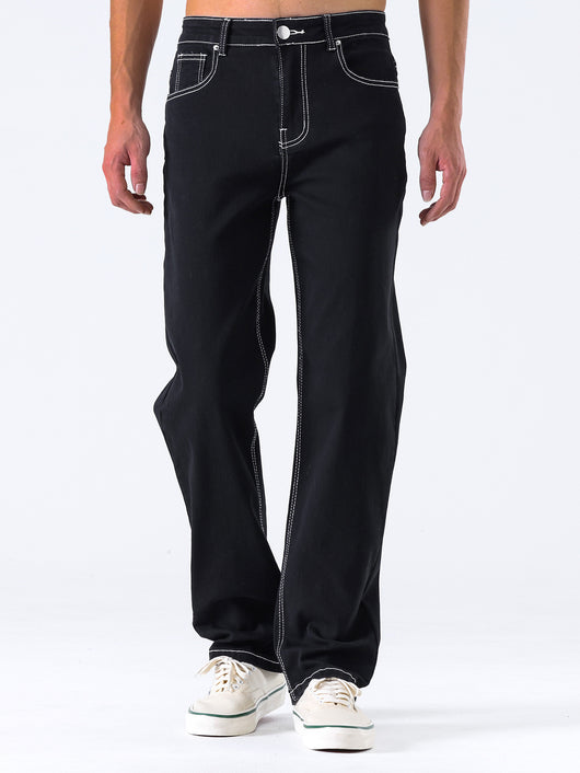 Jeans Rectos Clásicos para Hombre - Estilo Europeo y Americano - Image 16