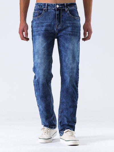 Jeans Rectos Clásicos para Hombre - Estilo Europeo y Americano - Image 18