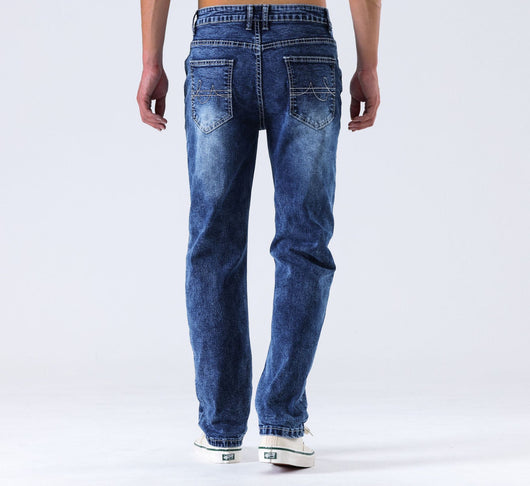 Jeans Rectos Clásicos para Hombre - Estilo Europeo y Americano - Image 20
