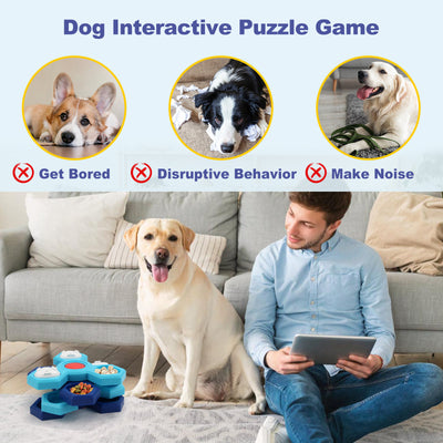 Comedero Puzzle Interactivo de 4 Capas para Perros - Comedero Lento Antideslizante - Image 11