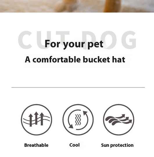 Gorro Bucket Transpirable para Perros y Gatos - Protección Estival Resistente - Image 16