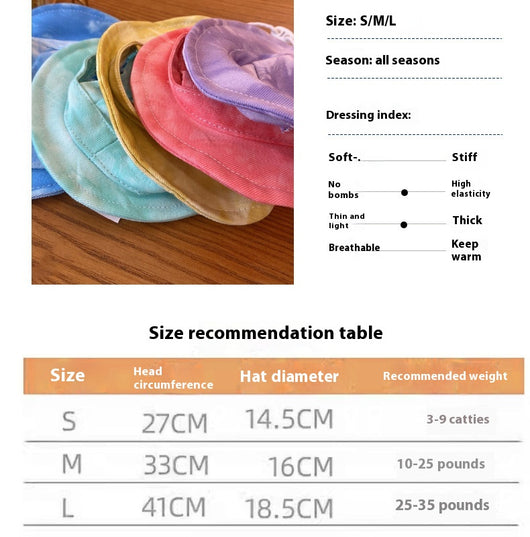Gorro Bucket Transpirable para Perros y Gatos - Protección Estival Resistente - Image 18