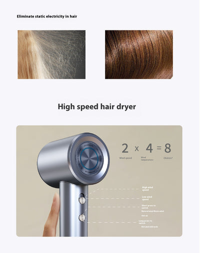 Secador de Cabello Iónico sin Aspas de Alta Velocidad - Image 23