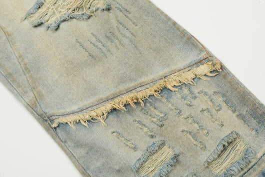 Jeans Cargo Oversize con Agujeros Grandes y Cintas Laterales - Image 23