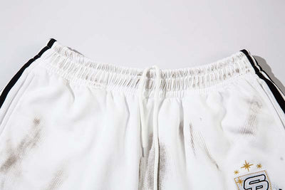 Shorts Casuales con Parche Bordado Estilo Vintage - Image 38
