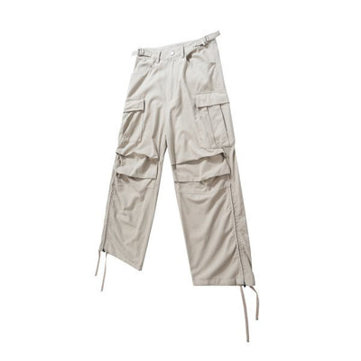 Pantalón Cargo Ancho con Pliegues y Cierre Lateral - Image 27