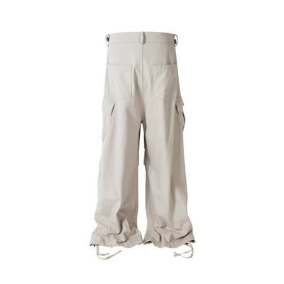 Pantalón Cargo Ancho con Pliegues y Cierre Lateral - Image 31