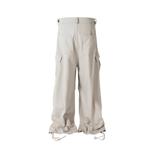 Pantalón Cargo Ancho con Pliegues y Cierre Lateral - Image 31