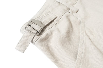 Pantalón Cargo Ancho con Pliegues y Cierre Lateral - Image 34