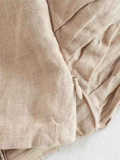 Top Halter de Lino Versátil para Mujer - Diseño Minimalista - Image 24