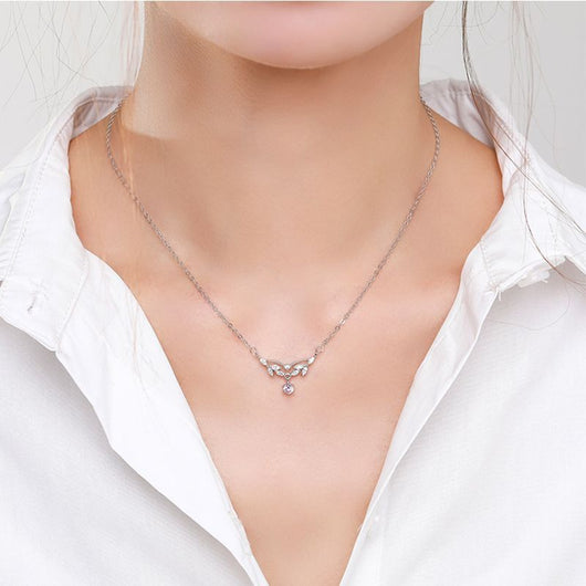 Collar de Plata Esterlina 925 con Diamante de Circonio - Image 6