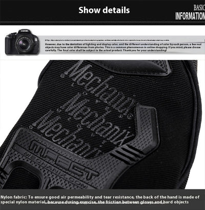 Guantes Tácticos Sellados Army Fan para Motocicleta - Protección Total de Dedos con Agarre Antideslizante - Image 20