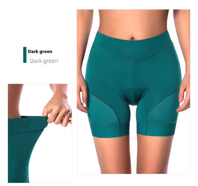 Pantalones Cortos Ciclismo Mujer con Gel de Sílice Acolchado - Image 25