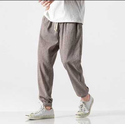Pantalones Cortos de Lino para Hombre - Image 17