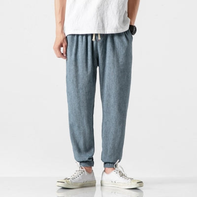 Pantalones Cortos de Lino para Hombre - Image 22