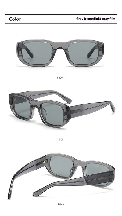 Gafas de Sol Hip Hop Retro Nylon con Cristales Gruesos - Image 15