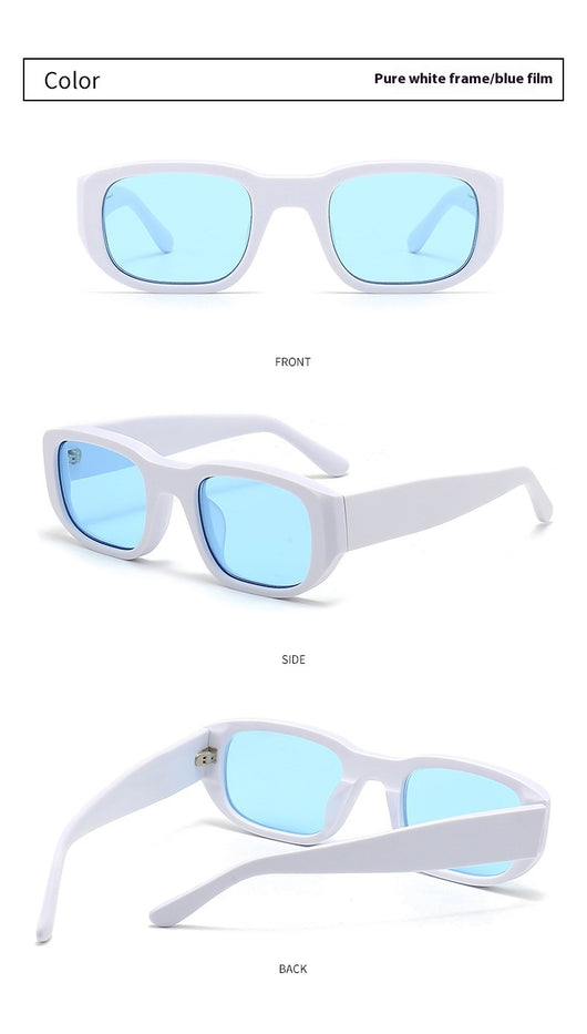 Gafas de Sol Hip Hop Retro Nylon con Cristales Gruesos - Image 18