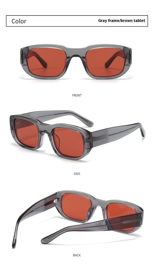 Gafas de Sol Hip Hop Retro Nylon con Cristales Gruesos - Image 20
