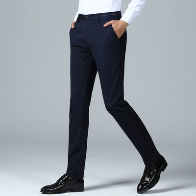 Pantalones de Negocios Elásticos Versátiles - Corte Moderno Todo Temporada - Image 8