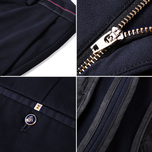 Pantalones de Negocios Elásticos Versátiles - Corte Moderno Todo Temporada - Image 10