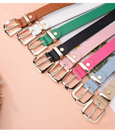 Cinturón Elegante Multicolor con Hebilla Dorada - Accesorio Versátil para Todas las Ocasiones - Image 26
