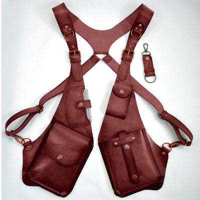 Billetera Steampunk Medieval de Cuero para Cinturón - Image 11