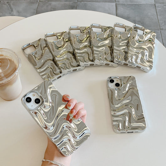 Funda Protectora Efecto Agua con Acabado Electrochapado Resistente a Caídas - Image 53