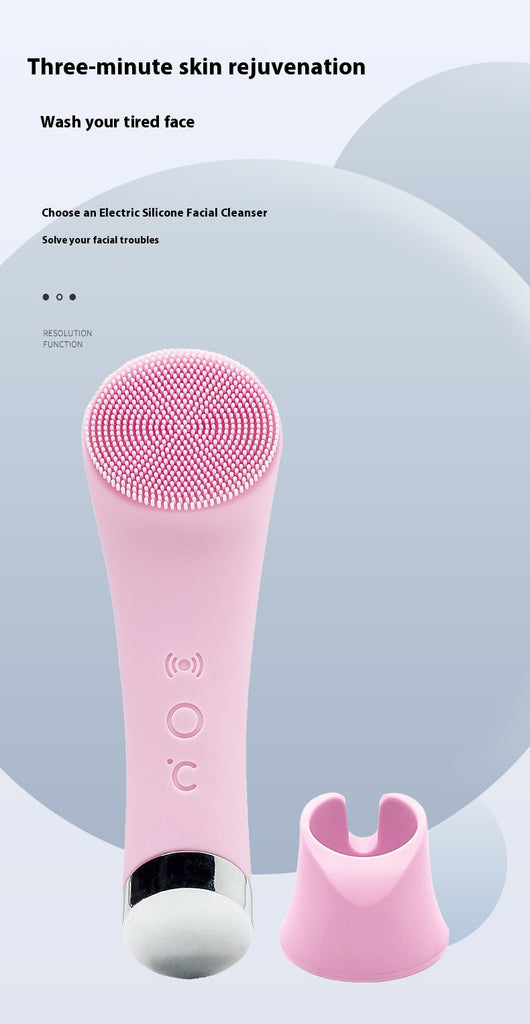 Cepillo Facial Eléctrico con Vibración y Calor - Image 15