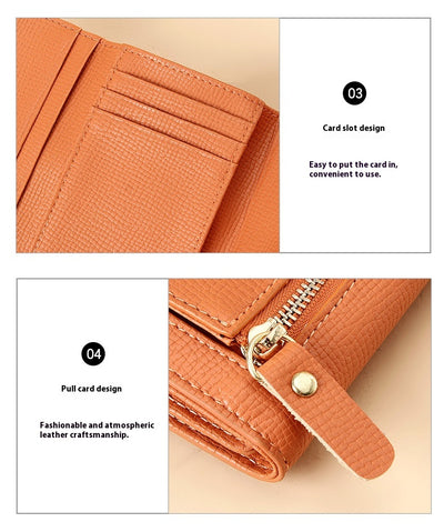 Billetera de Cuero Premium para Mujer con Múltiples Compartimentos - Image 44