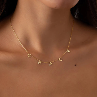 Collar Personalizado con Nombre en Letras del Alfabeto DIY - Image 12