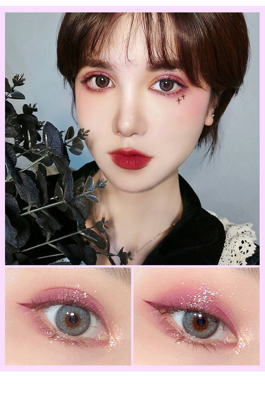 Paleta de Sombras 9 Colores con Brillo - Tonos Tierra y Naranja para Maquillaje Profesional - Image 9
