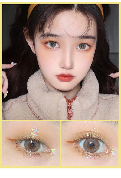 Paleta de Sombras 9 Colores con Brillo - Tonos Tierra y Naranja para Maquillaje Profesional - Image 10