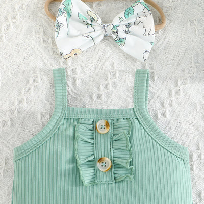 Mono Corto Liso para Bebé Niña - Diseño Verano - Image 15