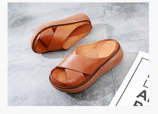 Sandalias Plataforma Mujer Talla Grande - Cuña Cómoda Punta Abierta - Image 11