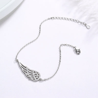 Pulsera de alas de ángel en plata 925 para mujer - Image 7