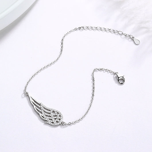 Pulsera de alas de ángel en plata 925 para mujer - Image 7