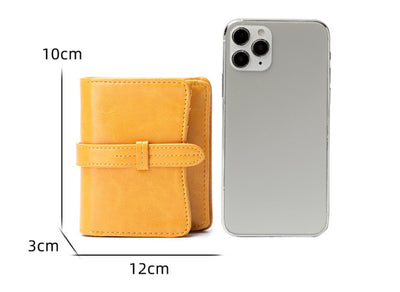 Cartera Corta Retro para Mujer - Monedero Estudiante Elegante Multiusos - Image 26