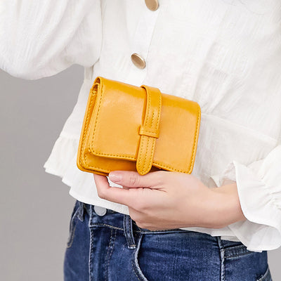 Cartera Corta Retro para Mujer - Monedero Estudiante Elegante Multiusos - Image 27