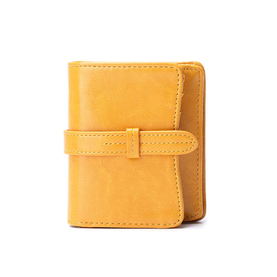Cartera Corta Retro para Mujer - Monedero Estudiante Elegante Multiusos - Image 36