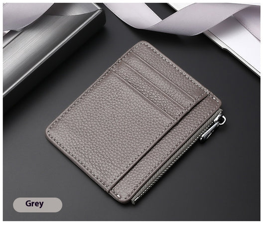 Cartera Minimalista de Cuero Genuino - Portacédulas Premium - Image 33