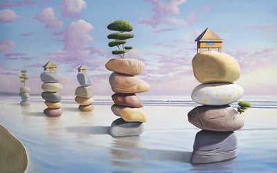 Cuadro Pintura Digital Montaña Moderna - Decoración Hogar Contemporáneo - Image 24