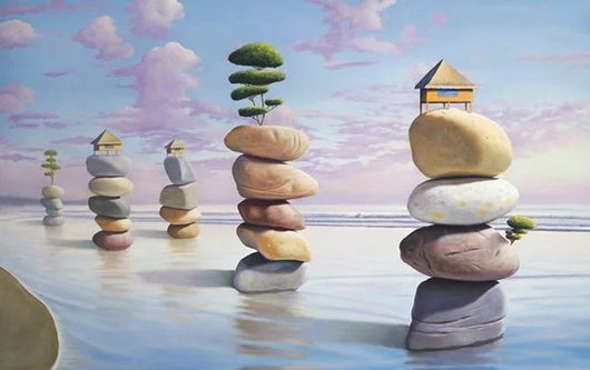 Cuadro Pintura Digital Montaña Moderna - Decoración Hogar Contemporáneo - Image 24