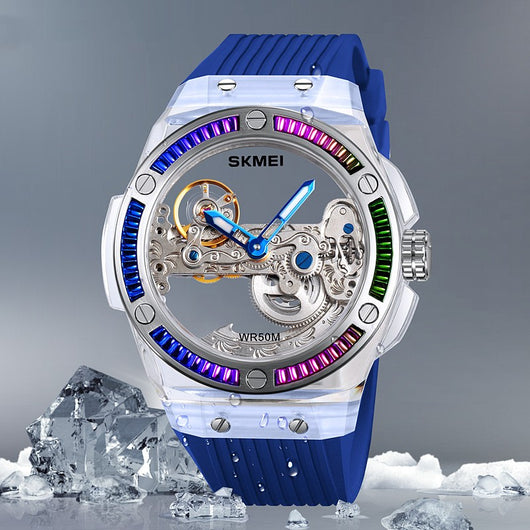 Reloj Automático Mecánico Hueco para Hombre de Lujo - Image 16