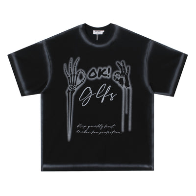 Camiseta Oversize Unisex de Manga Corta - Estilo Urbano para Parejas - Image 31