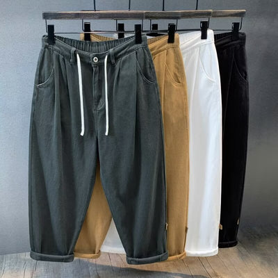 Jeans Oversize Talla Grande para Hombre - Ropa de Trabajo Versátil - Image 24